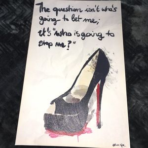 High Heel Canvas